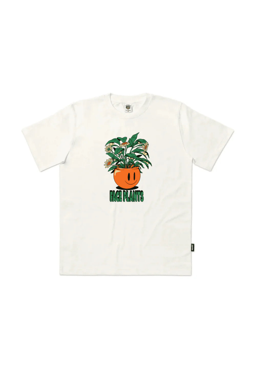 THE DUDES FACE PLANTER T-SHIRT - OFF WHITE