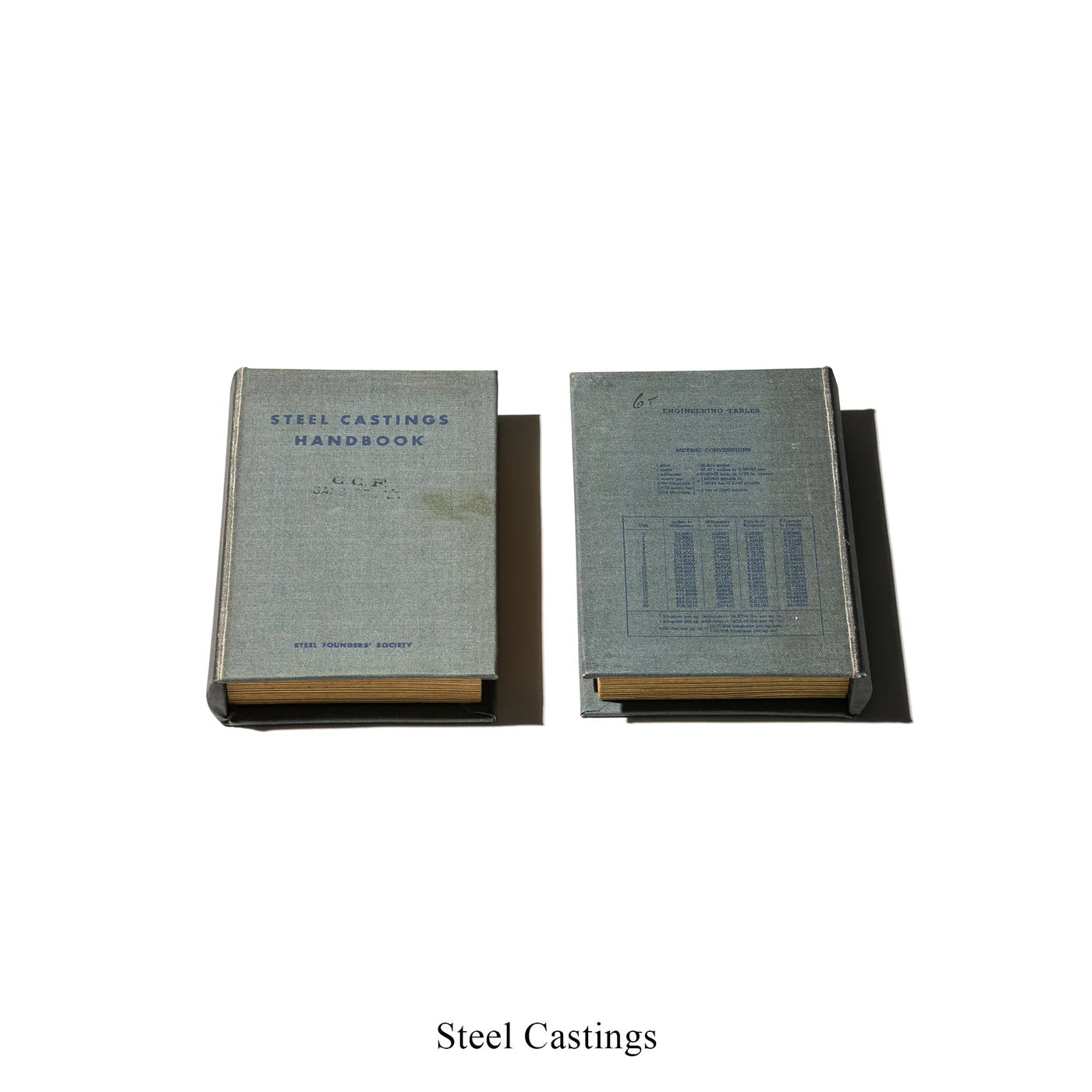 EMPTY BOOK - STEEL CASTINGS