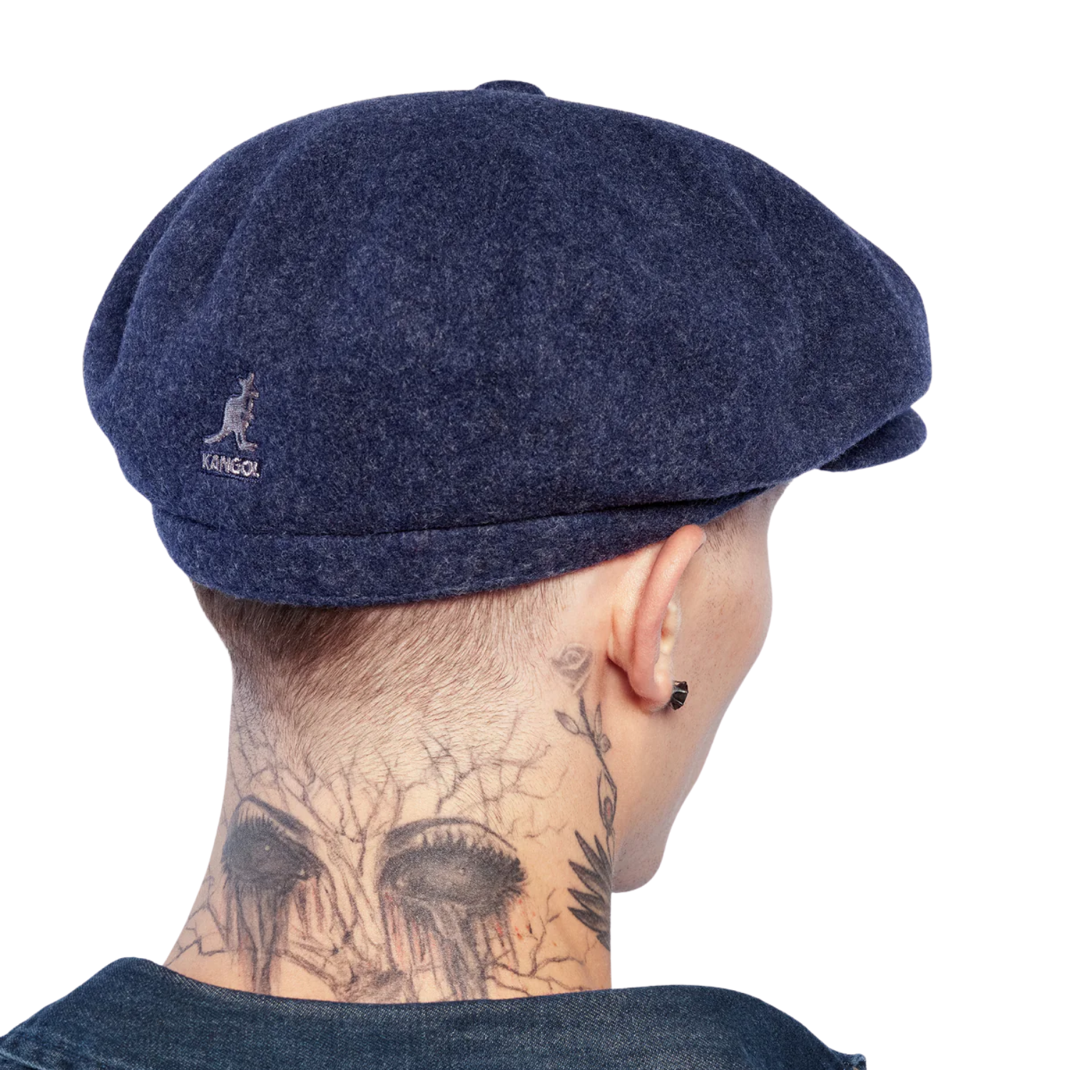 KANGOL WOOL HAWKER - BLACK