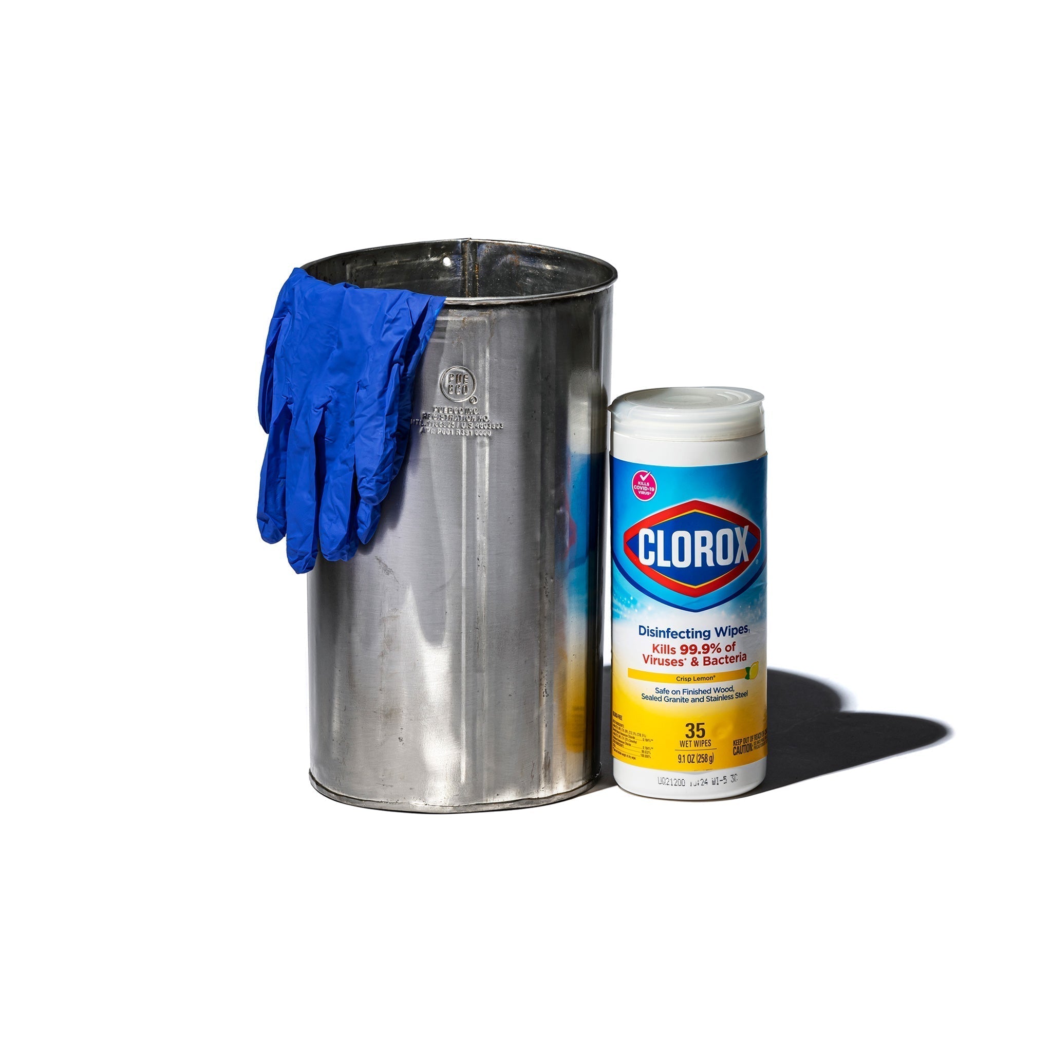 PUEBCO RECYCLE STEEL TRASH CAN / Round ø180