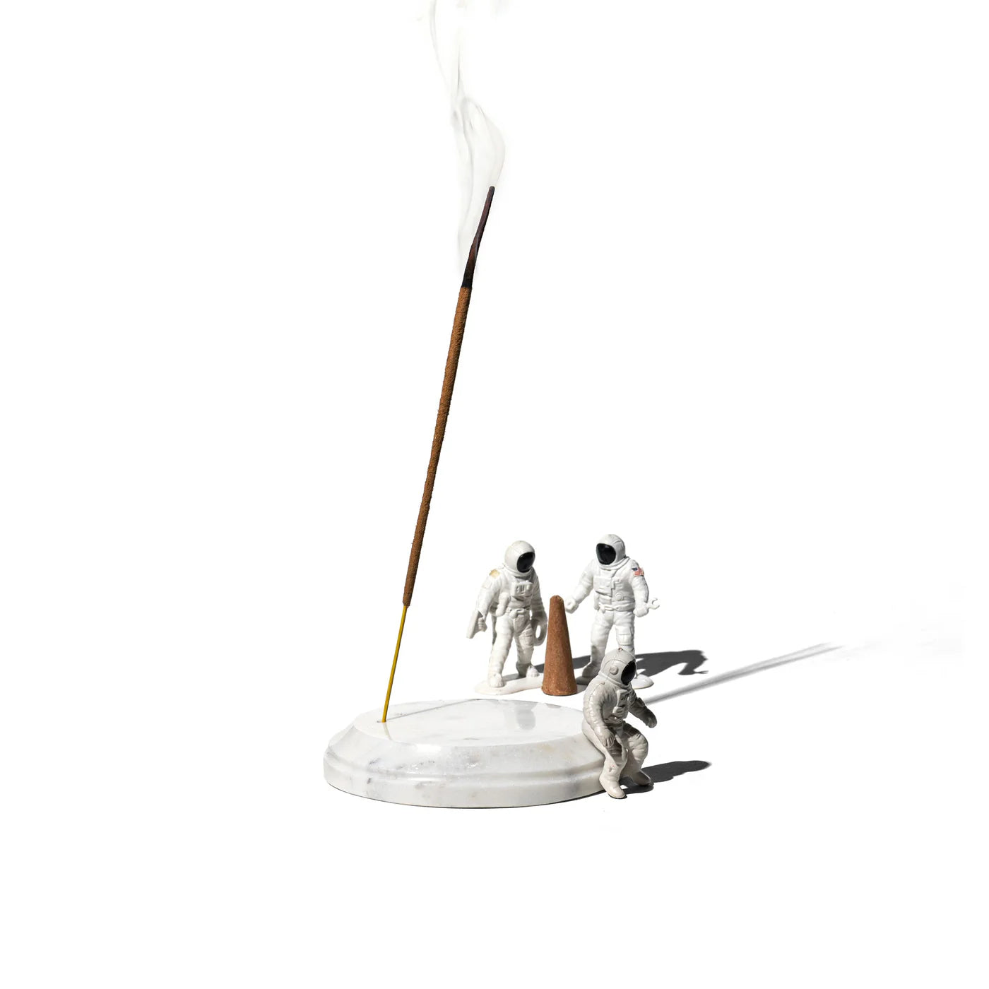 PUEBCO MARBLE INCENSE HOLDER OVAL