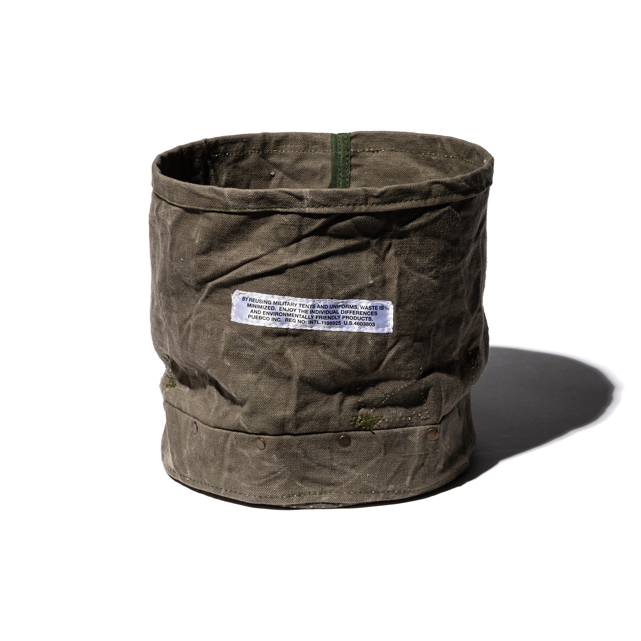 PUEBCO VINTAGE MATERIAL ORGANIZER WITH RIVET / Large