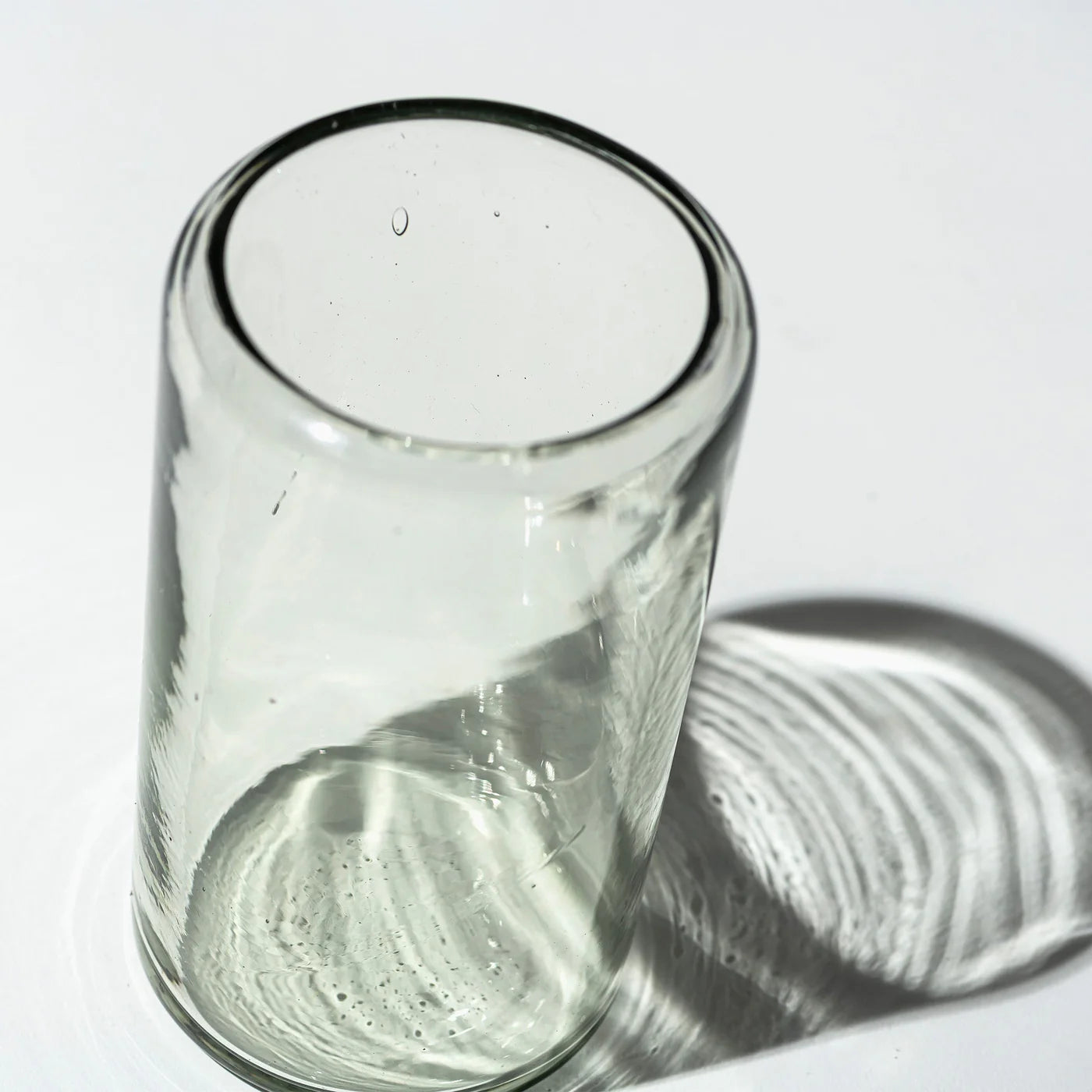 PUEBCO RECYCLED GLASS 2 WAY FLOWER VASE