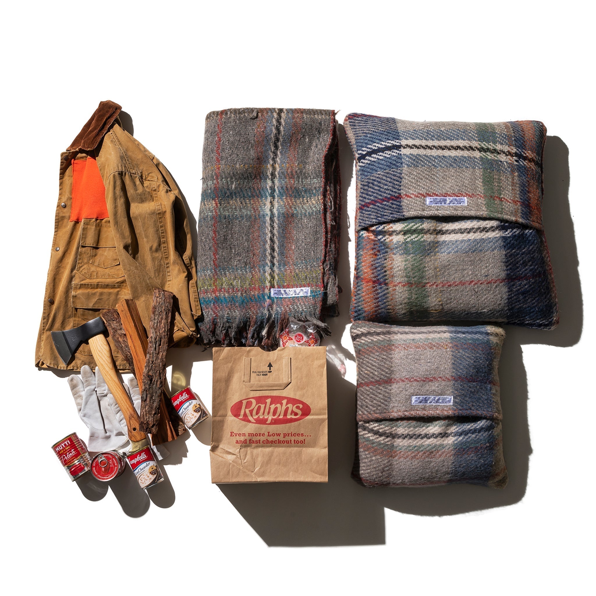 PUEBCO RECYCLED WOOL MIX BLANKET / Assorted Color