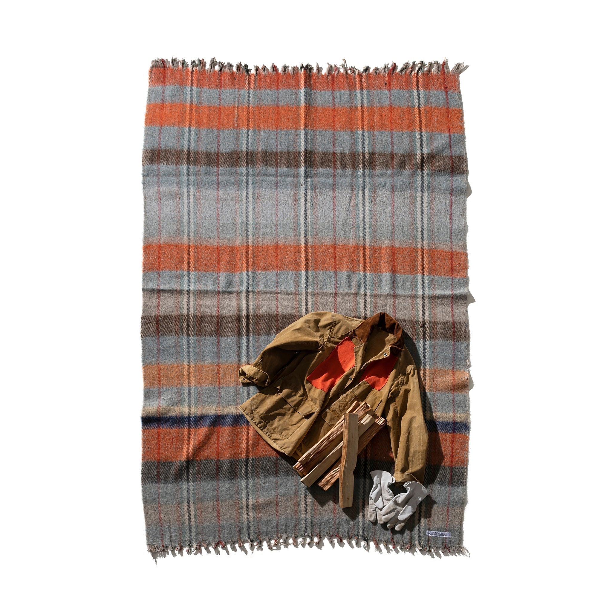 PUEBCO RECYCLED WOOL MIX BLANKET / Assorted Color