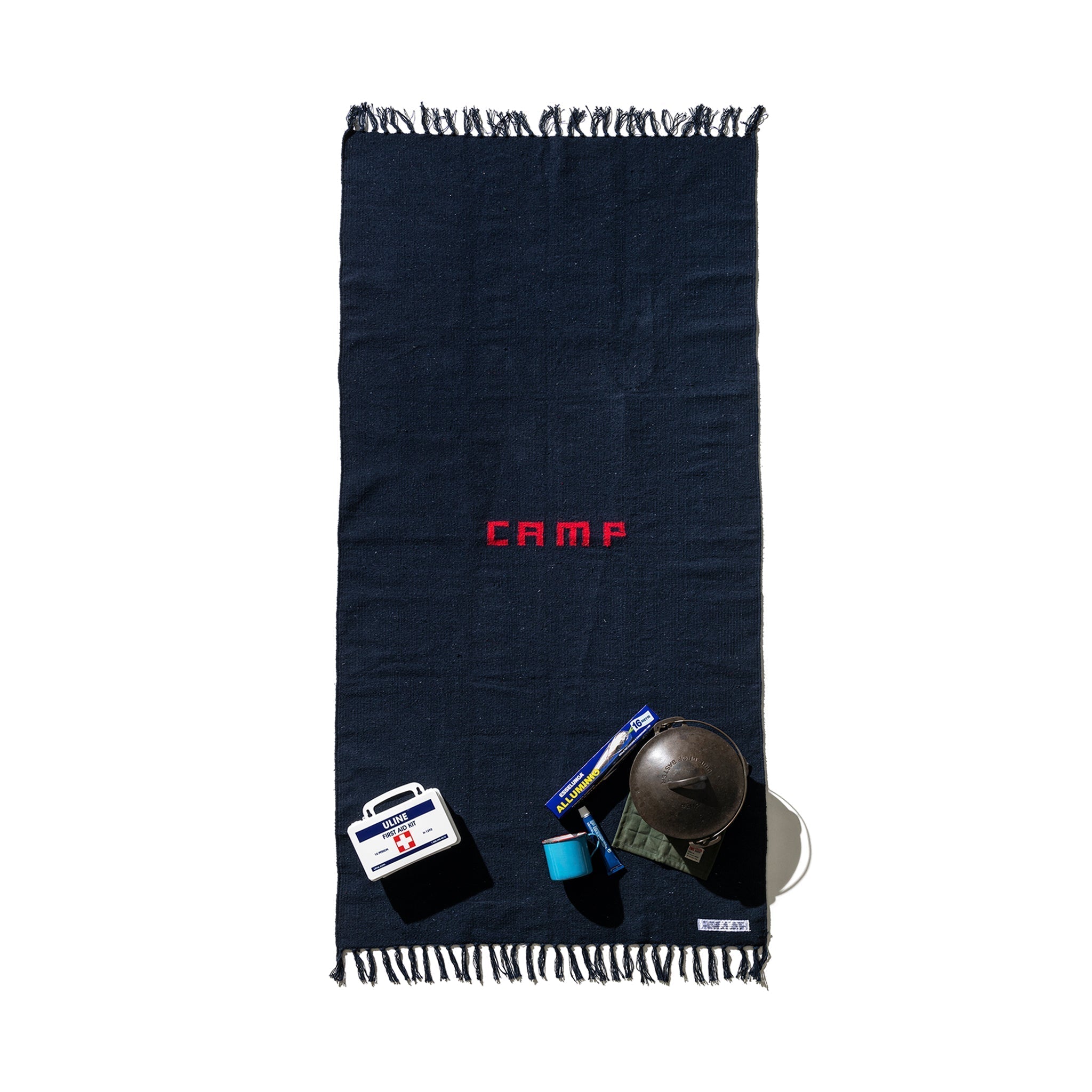 PUEBCO HANDLOOMED RECYCLE YARN CAMP RUG