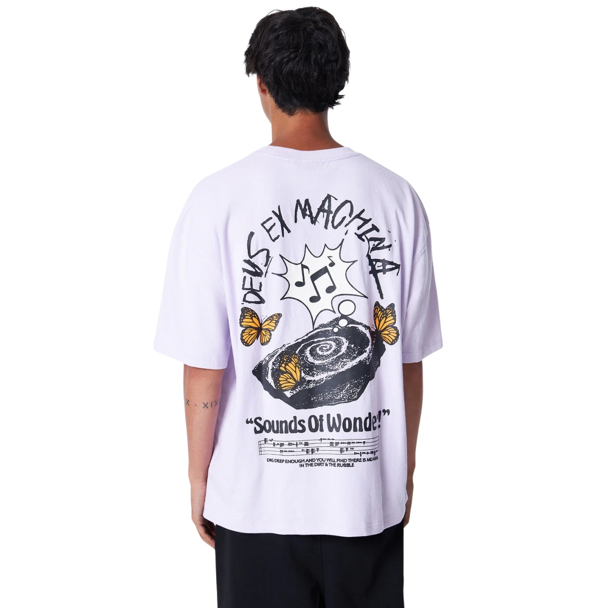 DEUS EX MACHINA WUNDERKIND TEE - ORCHID HUSH