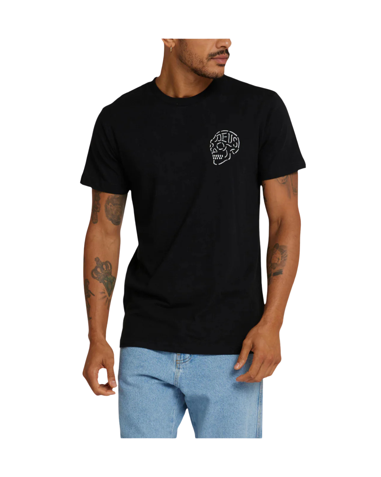 DEUS EX MACHINA VENICE SKULL - BLACK