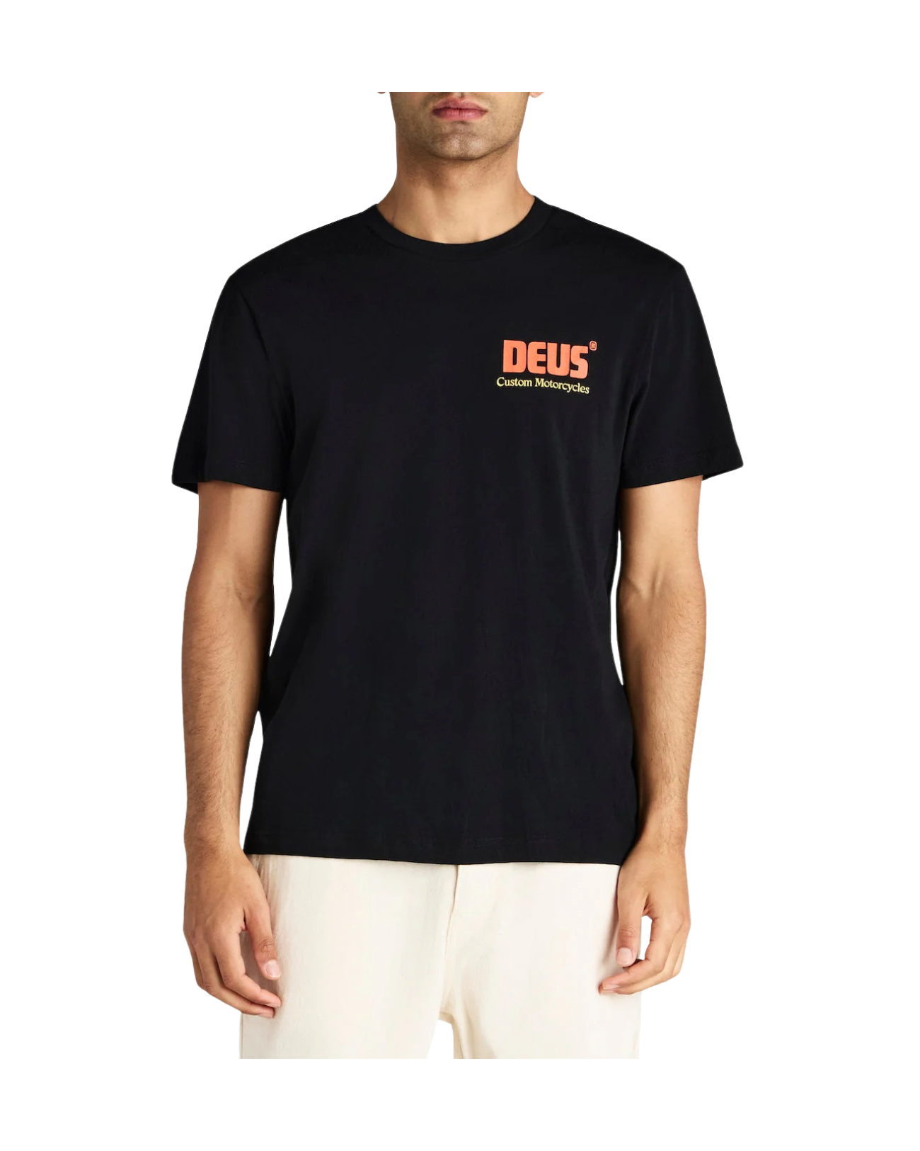 DEUS EX MACHINA DROP DOWN TEE - BLACK