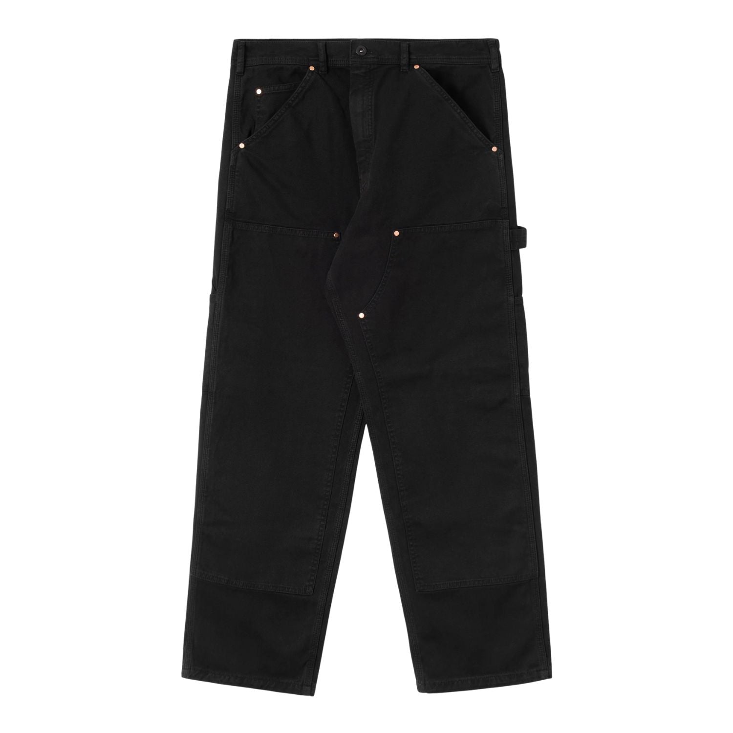 STAN RAY DOUBLE KNEE PANT - WASHED BLACK DUCK