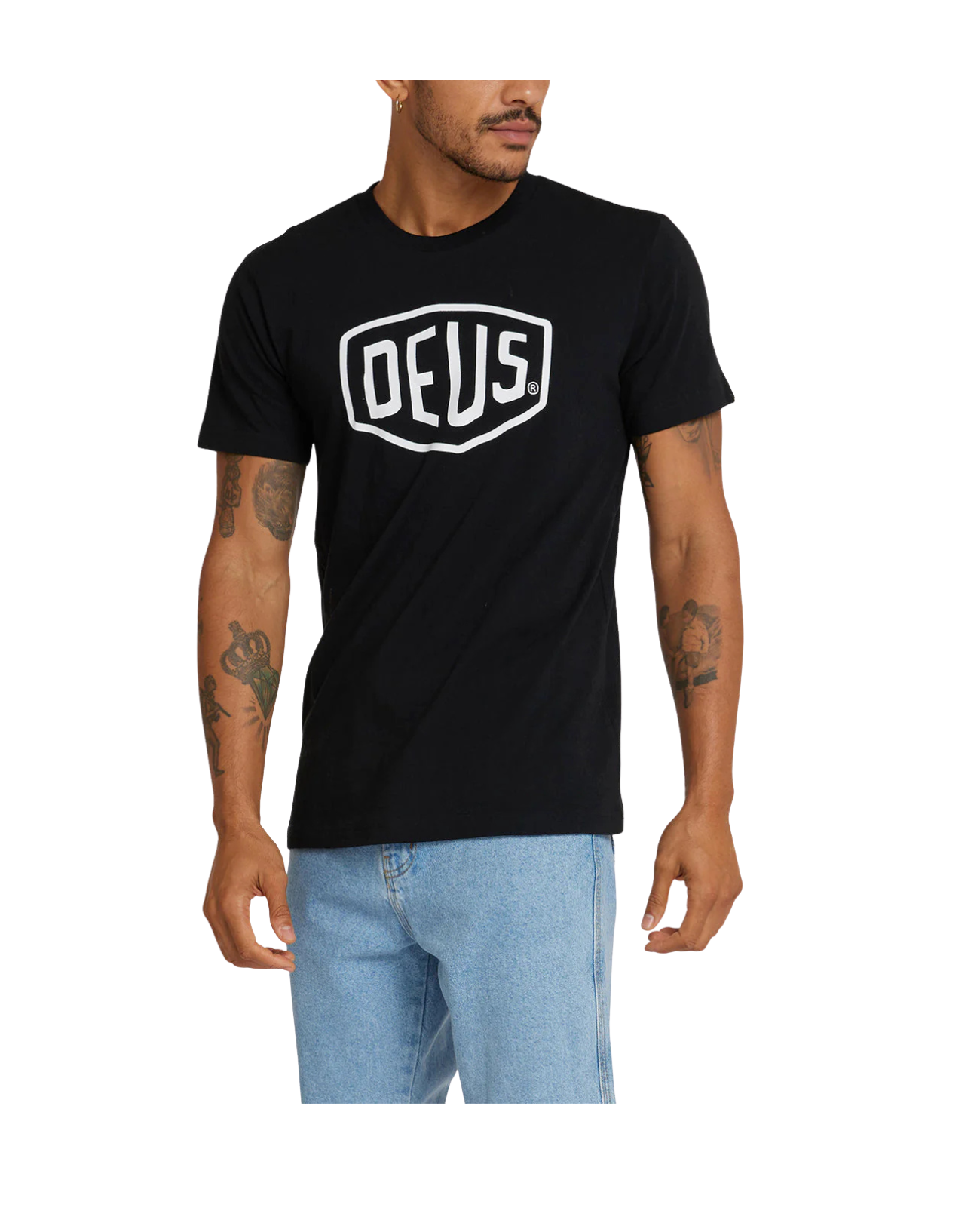 Deus Ex Machina Shield Tee - Black