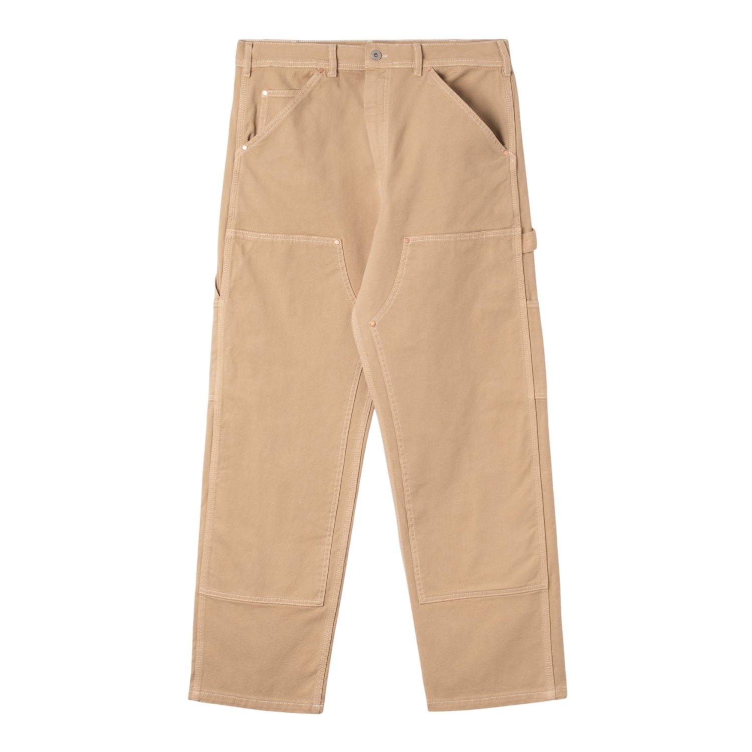 STAN RAY DOUBLE KNEE PANT - VINTAGE KHAKI DUCK