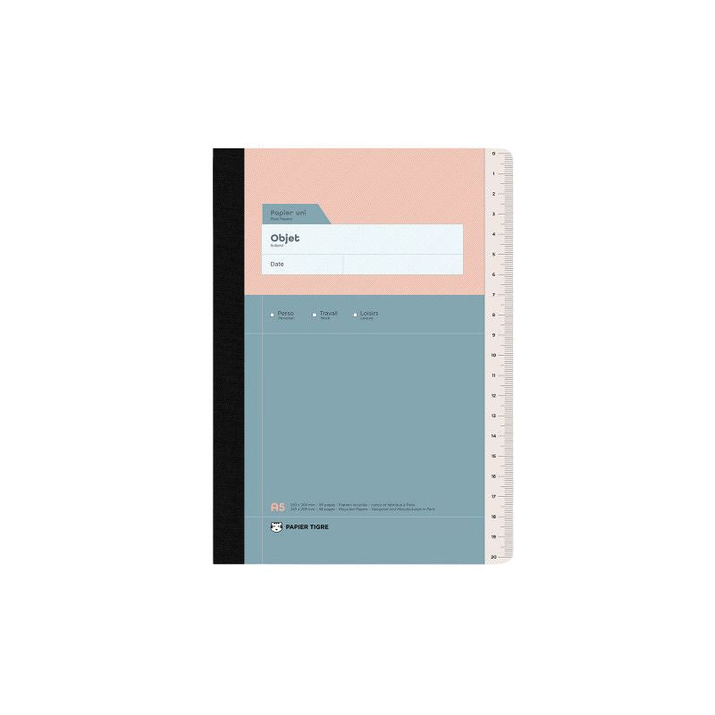 PAPIER TIGRE NOTEBOOK A5 - ADMIN PLAIN