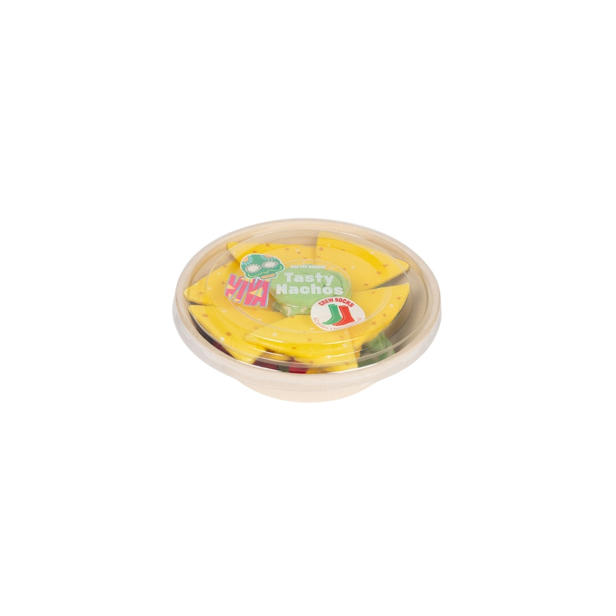 EAT MY SOCKS TASTY NACHOS_2 - YELLOW/GREEN