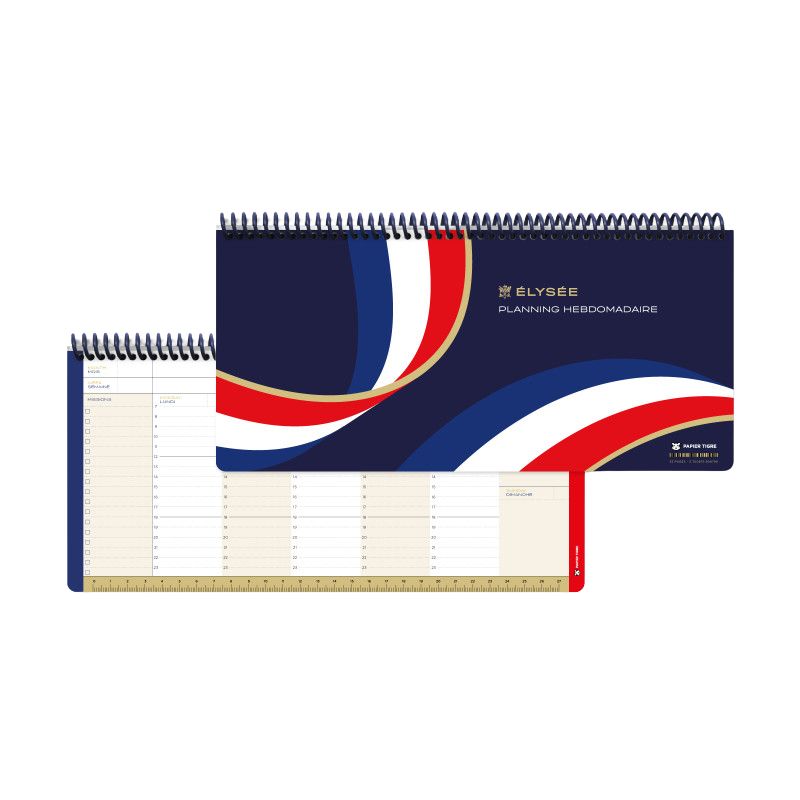 PAPIER TIGRE WEEKLY PLANNER - ELYSEE