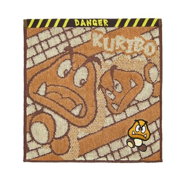 MARUSHIN SUN HEART SUPER MARIO GOOMBA MINI TOWEL - MULTICOLOR