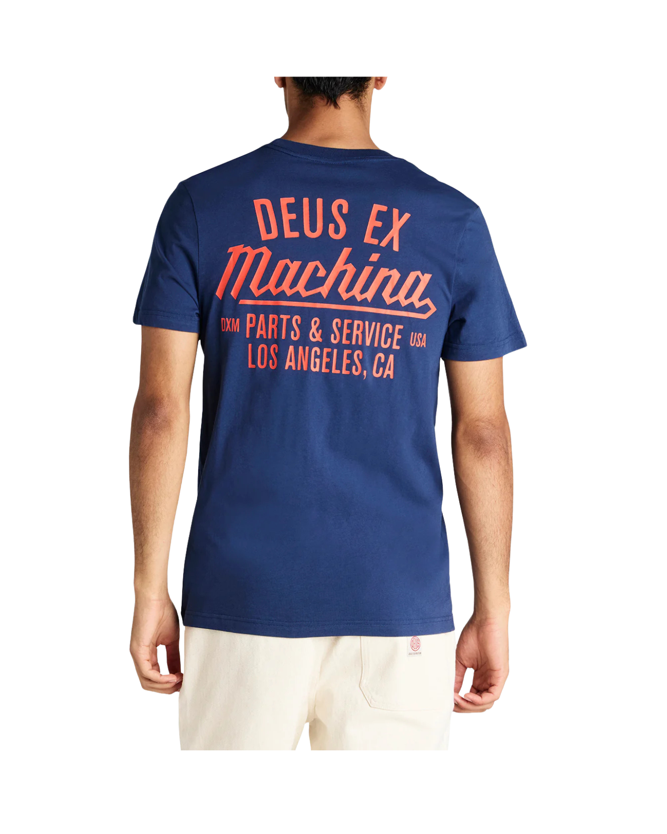 DEUS EX MACHINA OVERBITE TEE - MECHANIC BLUE