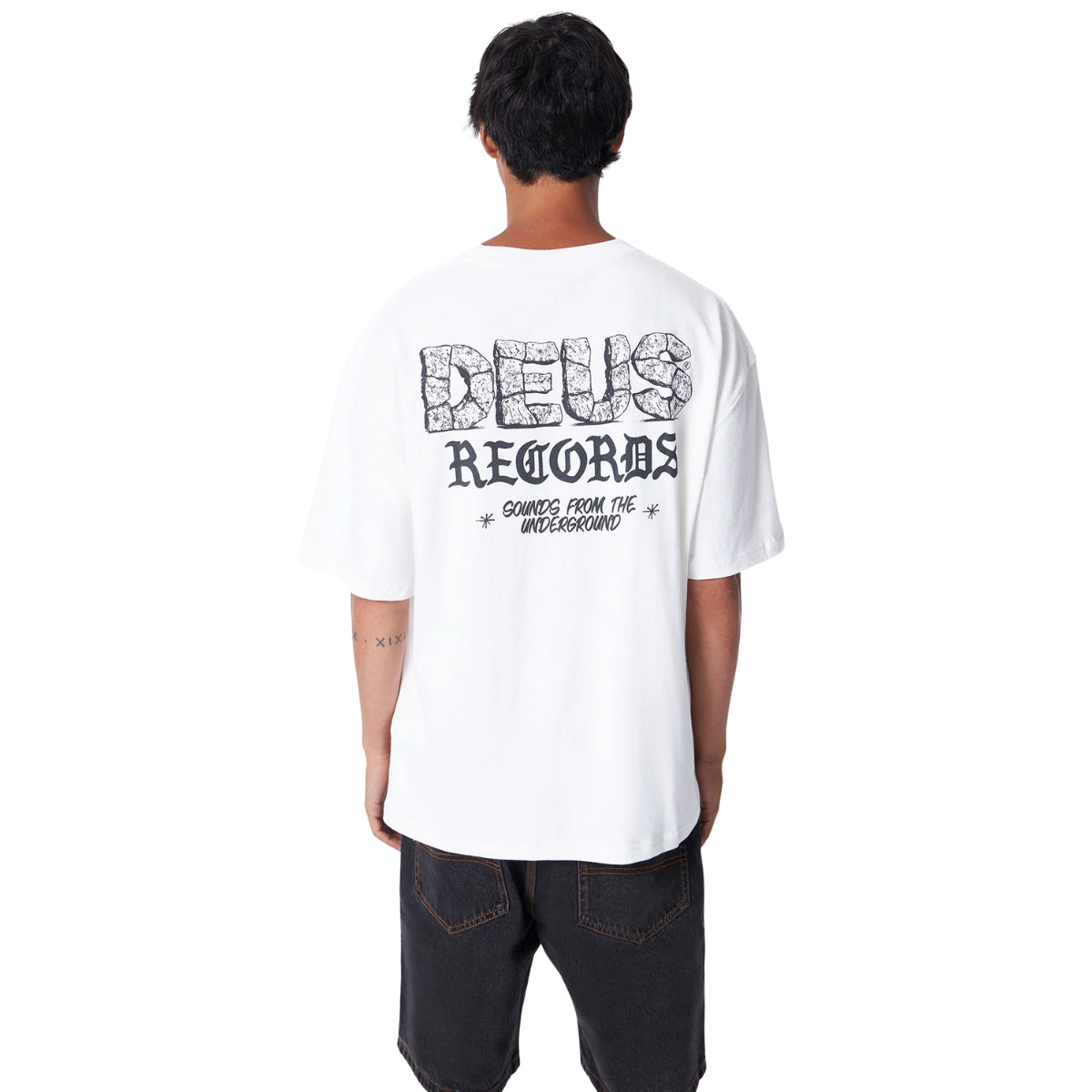 DEUS EX MACHINA LA TOXICA TEE - VINTAGE WHITE