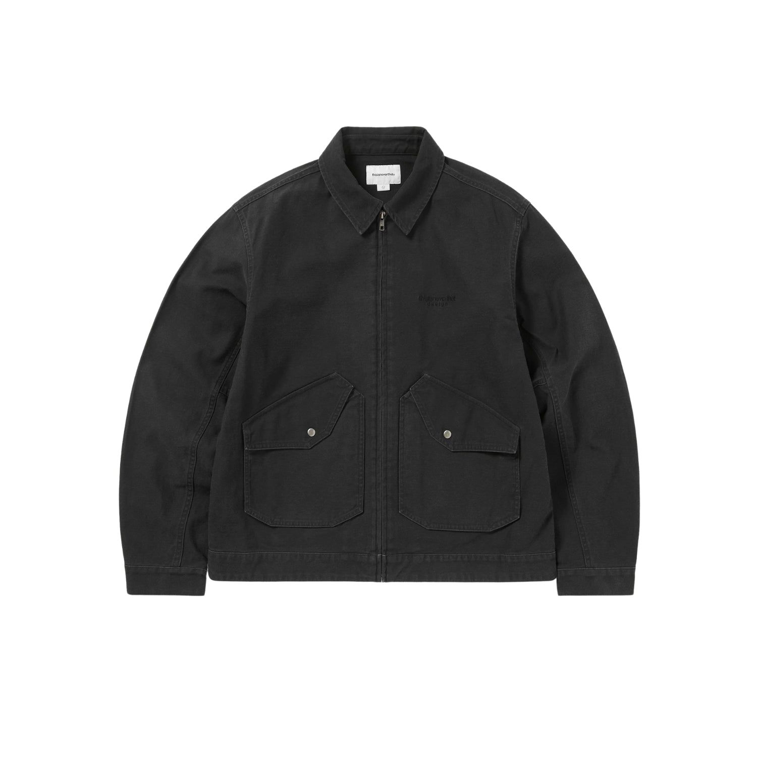 THISISNEVERTHAT WASHED WORK JACKET - BLACK
