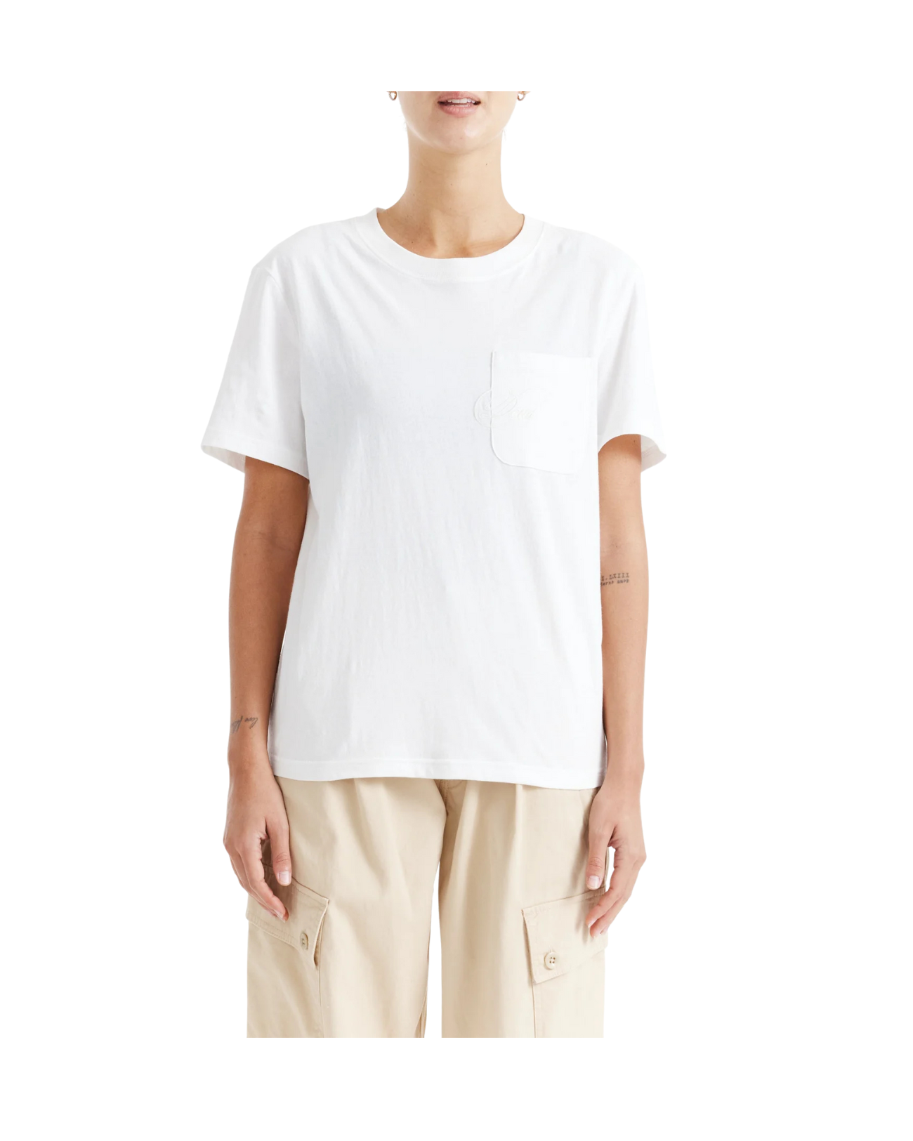 DEUS EX MACHINA CADILLAC TEE - VINTAGE WHITE