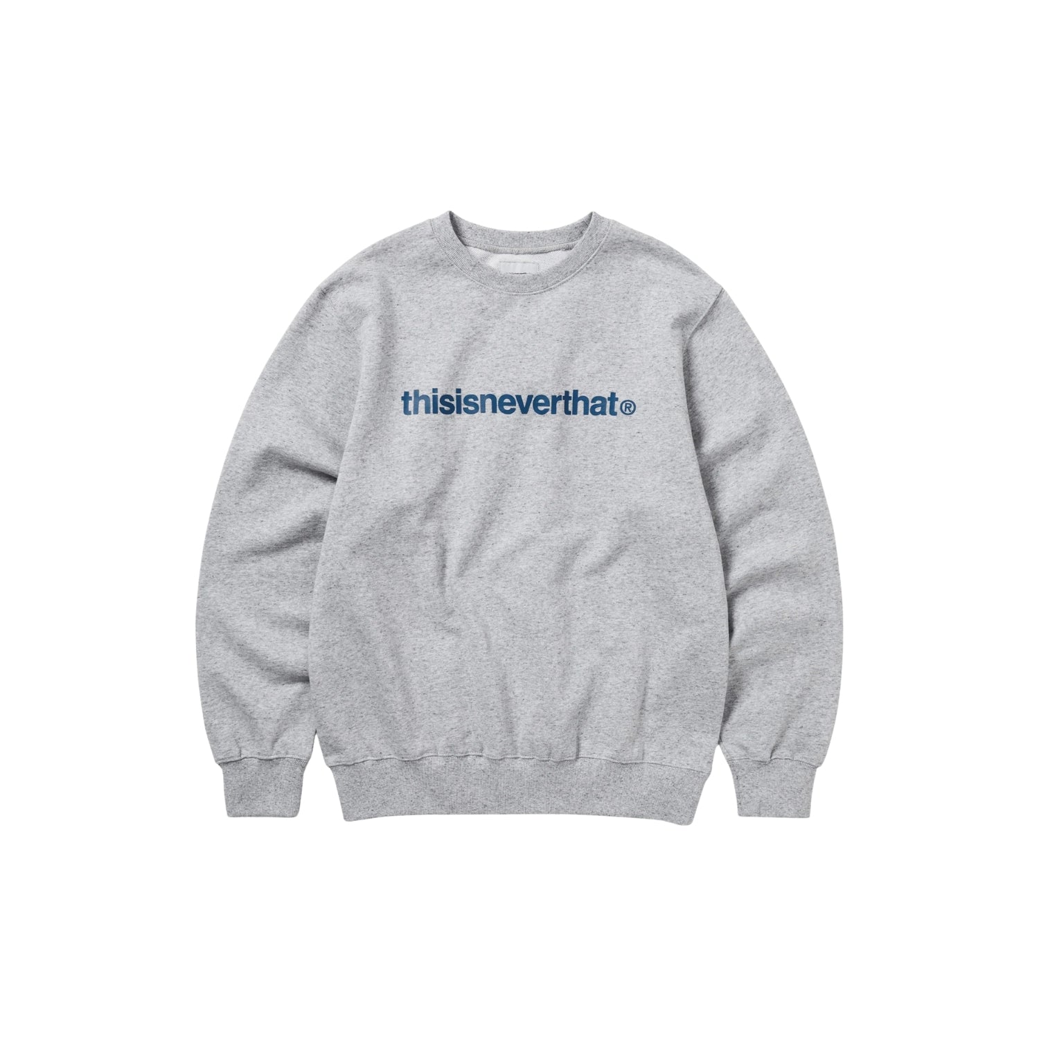 THISISNEVERTHAT T-LOGO LT CREWNECK - HEATHER GREY