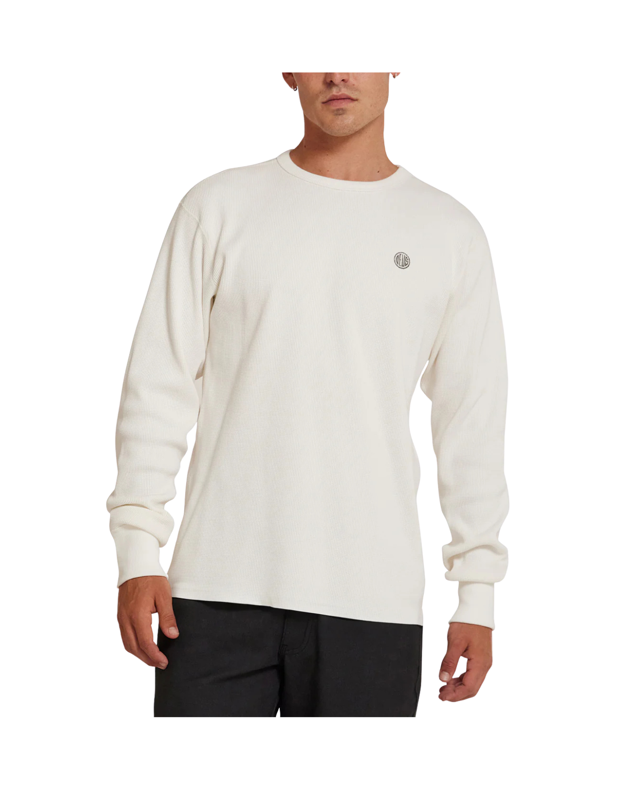 DEUS EX MACHINA RIDERS FRIEND THERMAL TOP - NATURAL