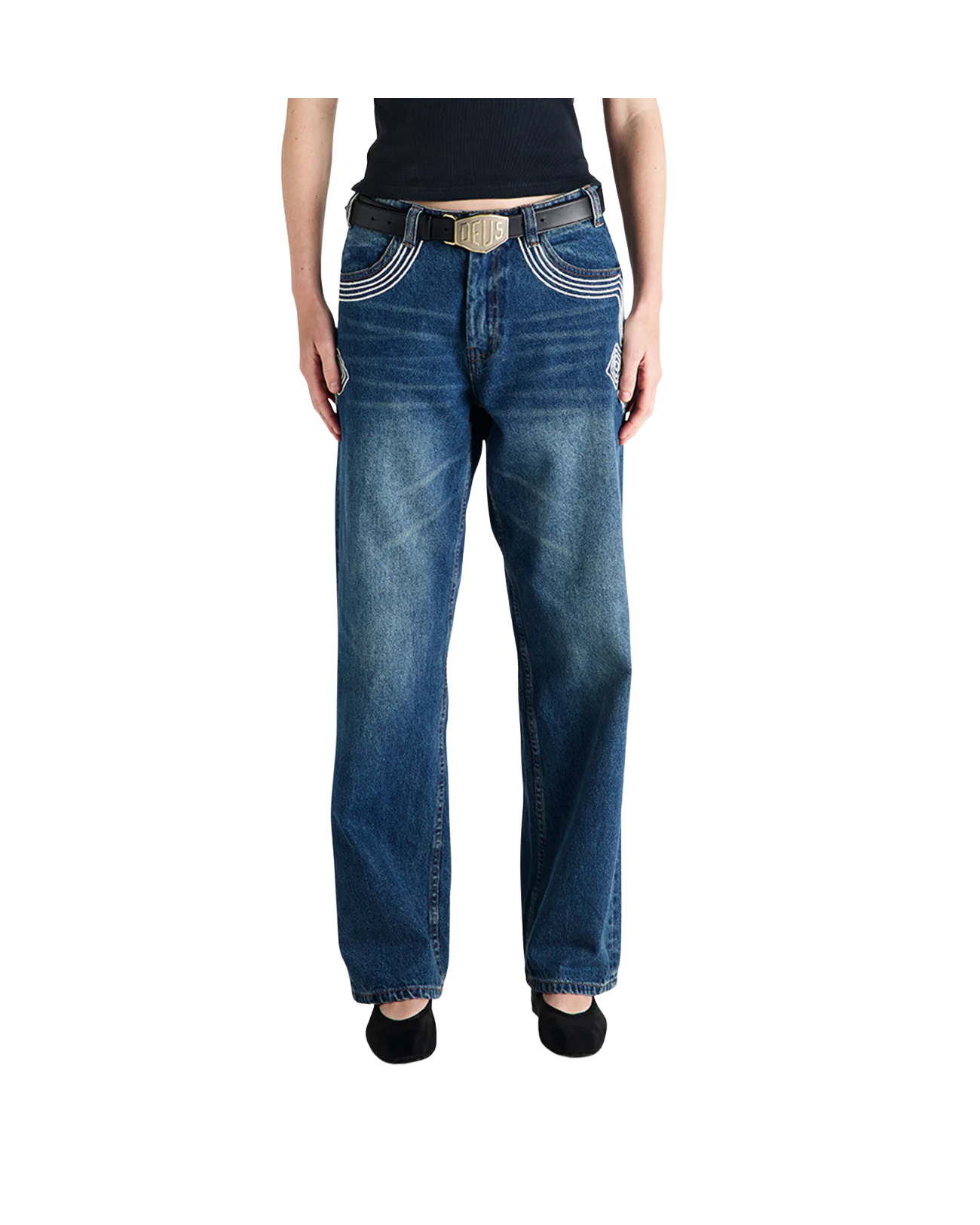 DEUS EX MACHINA BONHAM JEAN - DARK WASH