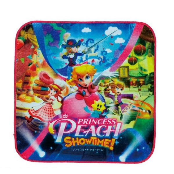 MARUSHIN SUN HEART SUPER MARIO PRINCESS PEACH SHOW TIME MINI TOWEL - MULTICOLOR