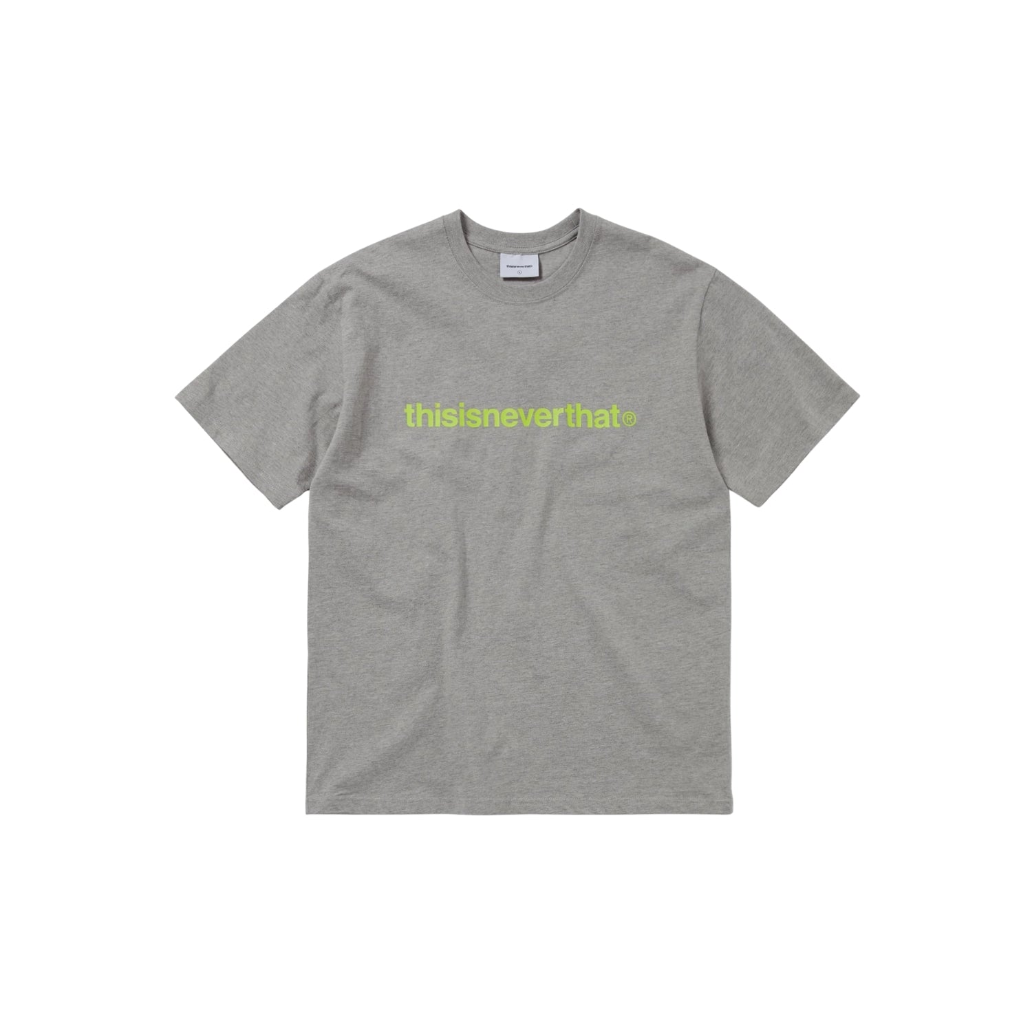 THISISNEVERTHAT T-LOGO TEE - HEATHER GREY