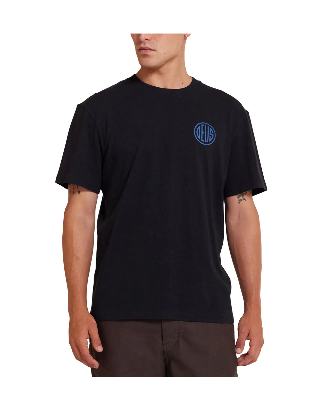 DEUS EX MACHINA PILL LOGO TEE - BLACK