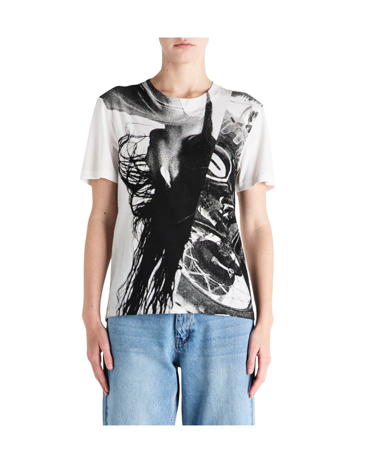 Deus Ex Machina Copy Tee - Vintage White