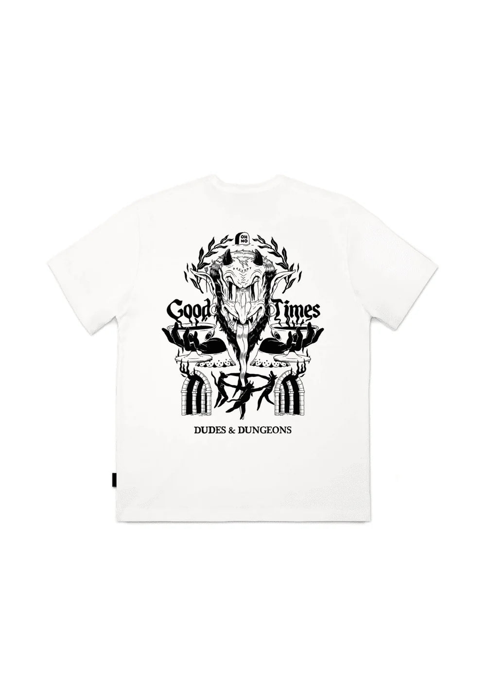 THE DUDES GOOD TIMES T-SHIRT - WHITE