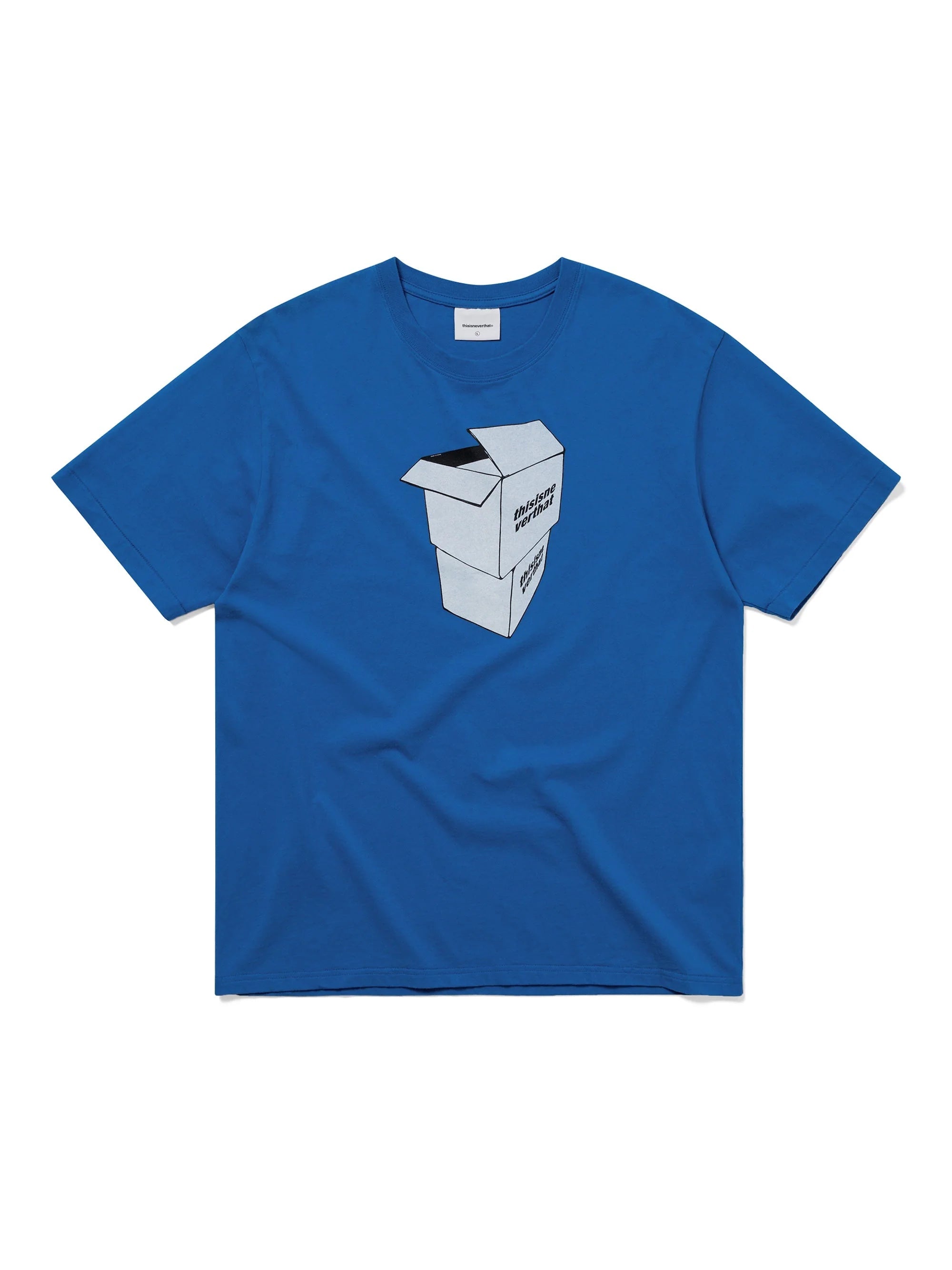 THISISNEVERTHAT 2 PARCELS TEE - BLUE