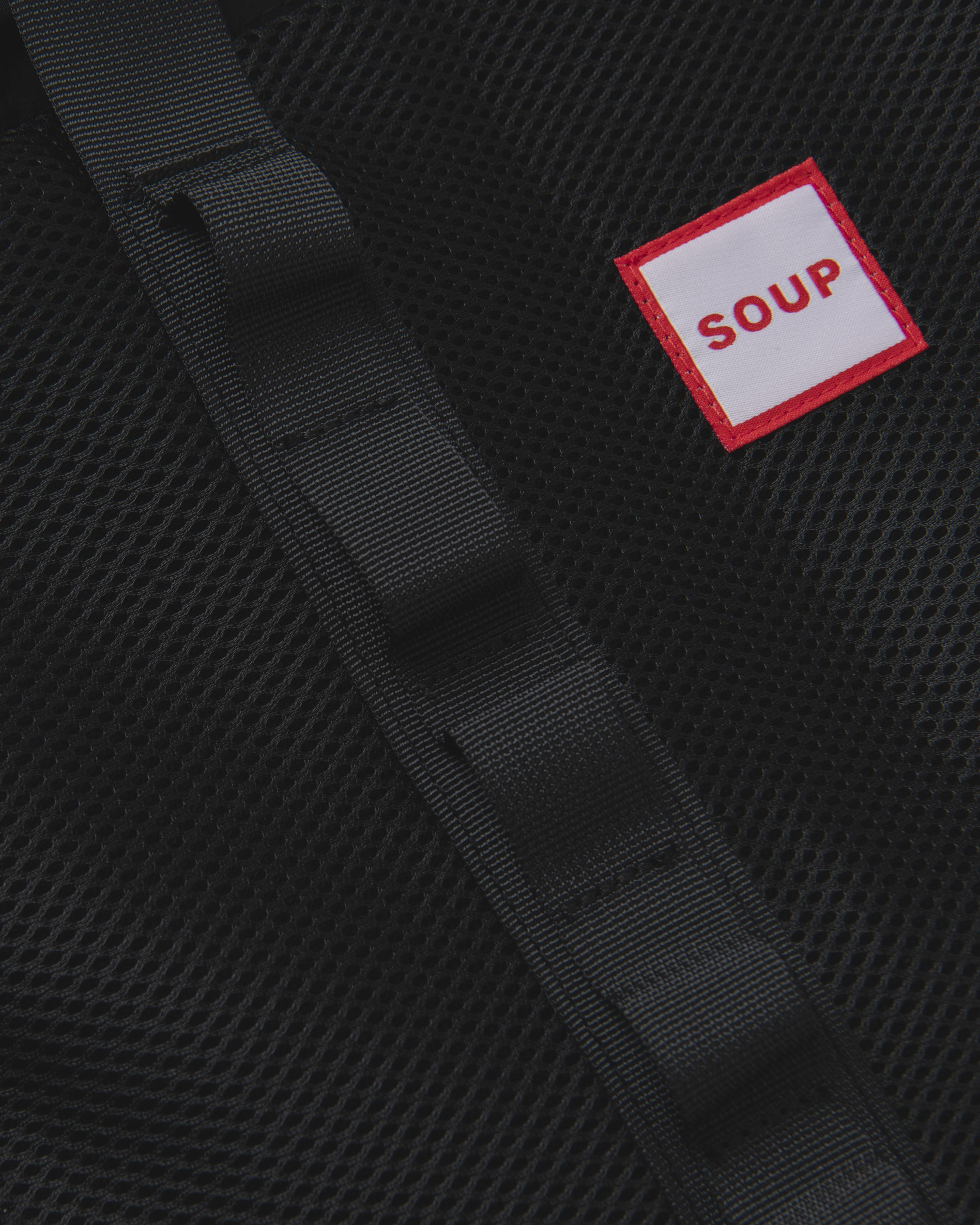 SOUP DAILY SHOPPER TOTE - BLACK