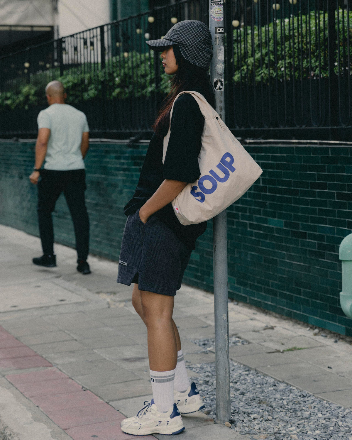 SOUP CLOUD SHOULDER BAG - BEIGE