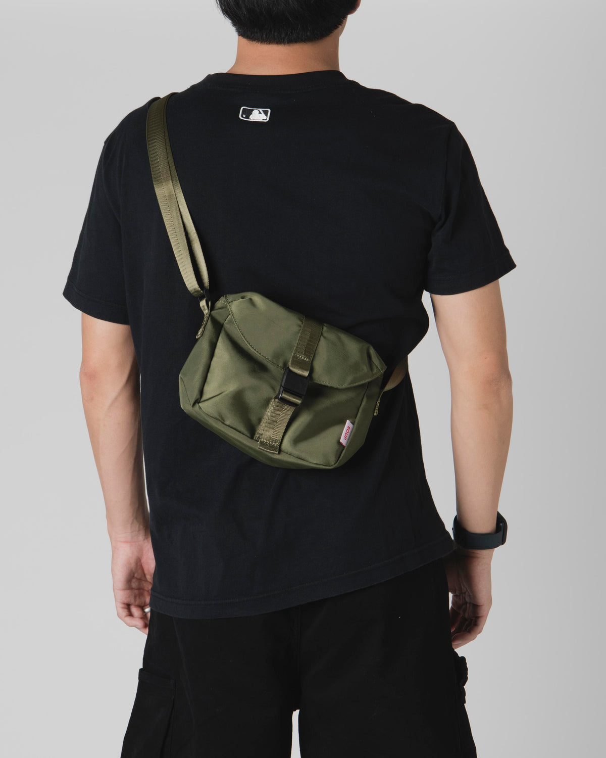 SOUP POSTMAN SHOULDER BAG - GREEN KHAKI