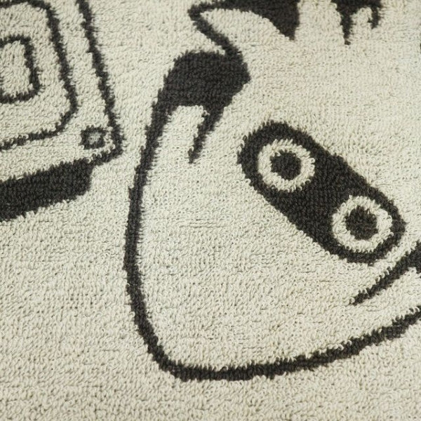 MARUSHIN SUN HEART MARIO ADVENTURE WORLD FACE TOWEL - MULTICOLOR