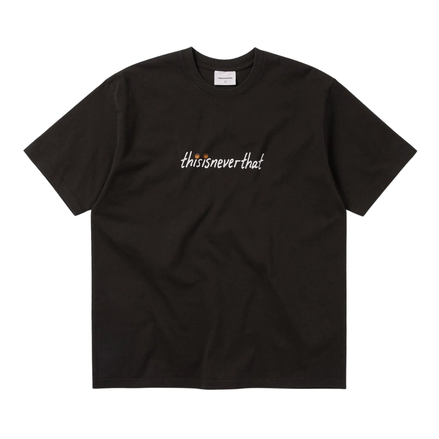 THISISNEVERTHAT DUNK HOOP TEE - OFF BLACK
