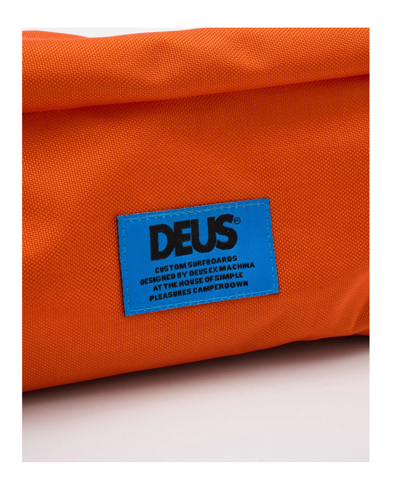 Deus Ex Machina Shoreline Wash Bag - Mandarin Orange