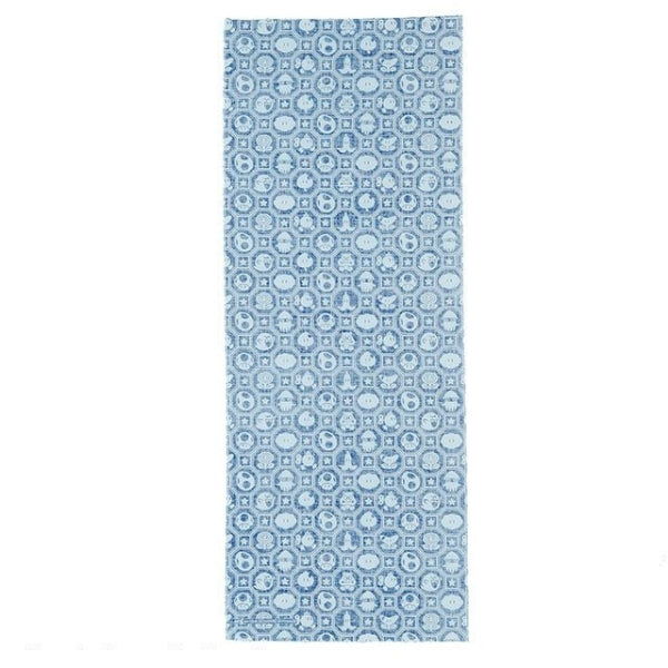MARUSHIN SUN HEART SUPER MARIO NAVY CHARACTERS JAPANESE HAND TOWEL - MULTICOLOR