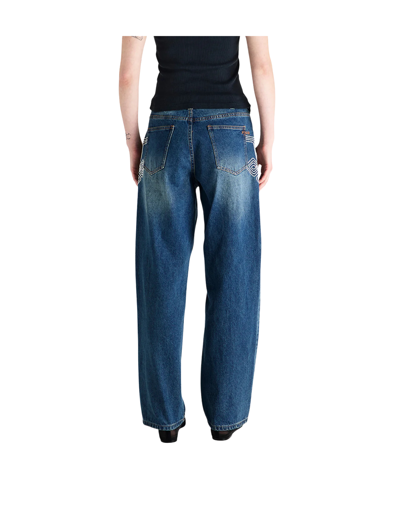 DEUS EX MACHINA BONHAM JEAN - DARK WASH