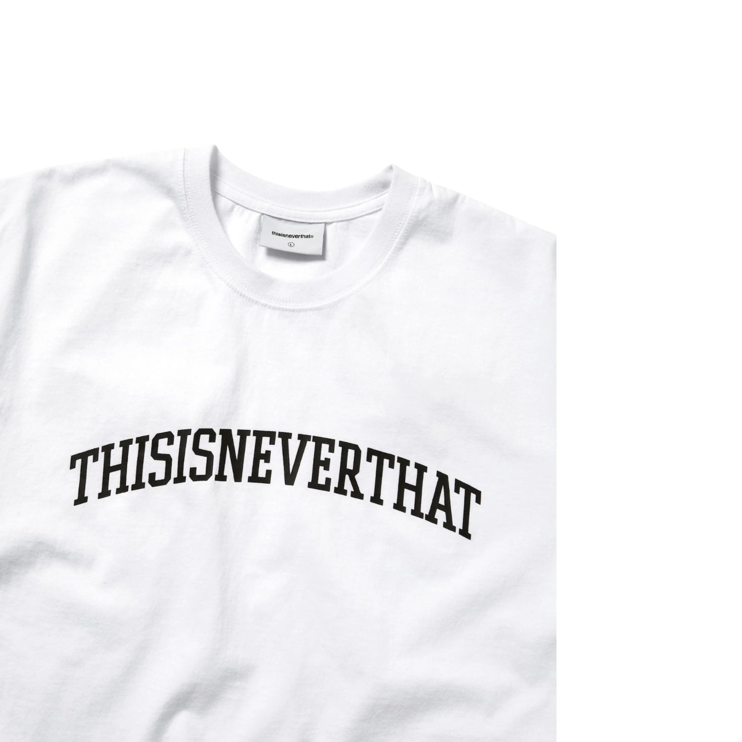 THISISNEVERTHAT ARCH-LOGO TEE - WHITE