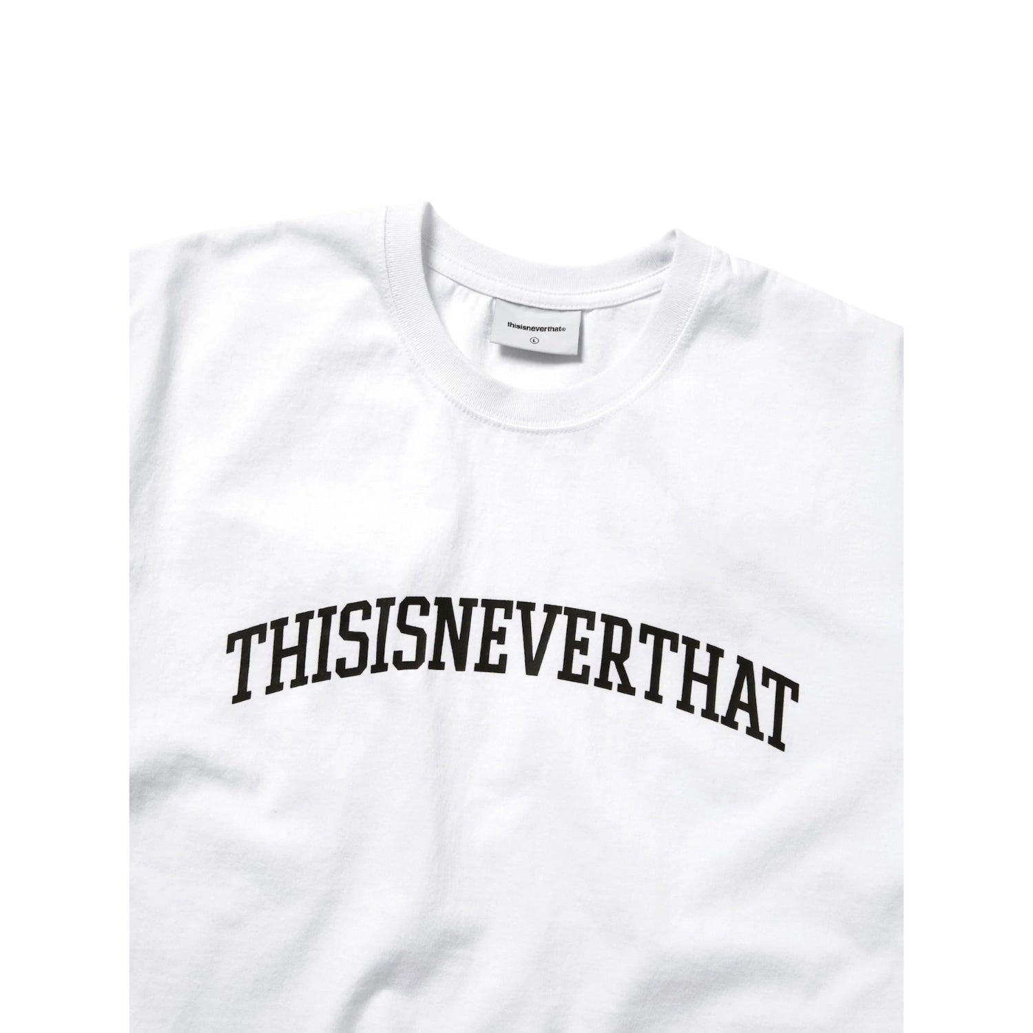 THISISNEVERTHAT ARCH-LOGO TEE - CHARCOAL