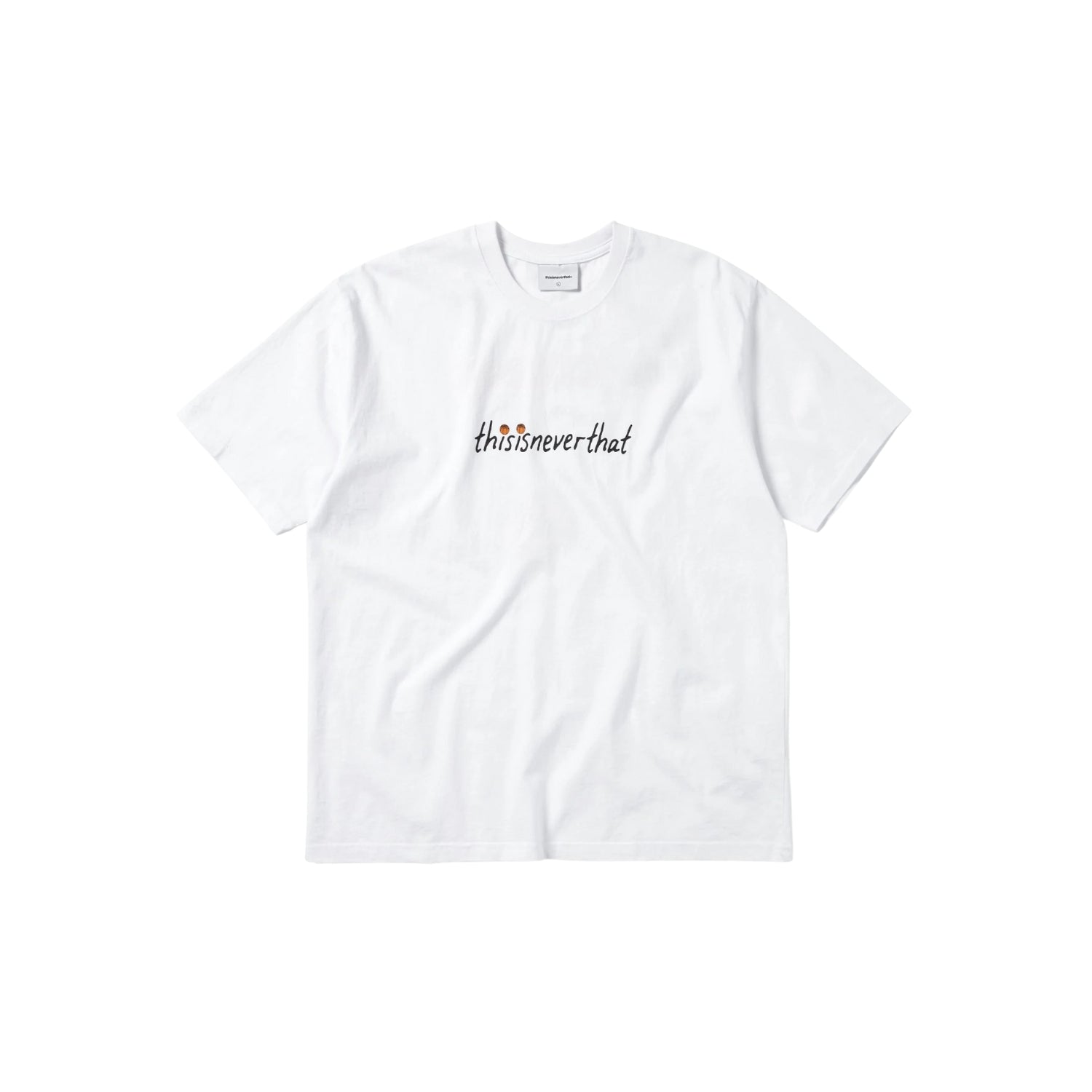 THISISNEVERTHAT DUNK HOOP TEE - WHITE