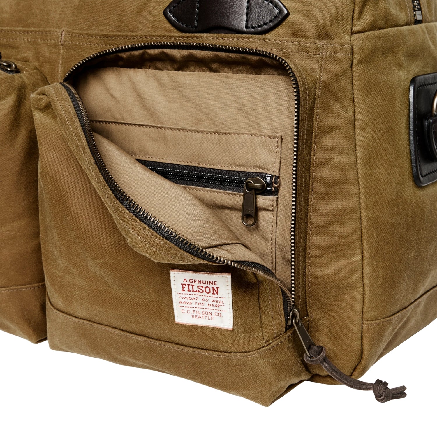 FILSON 48 HOUR DUFFLE - DARK TAN