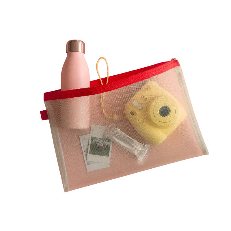 PAPIER TIGRE POCHETTE MESH L - VERT D'EAU