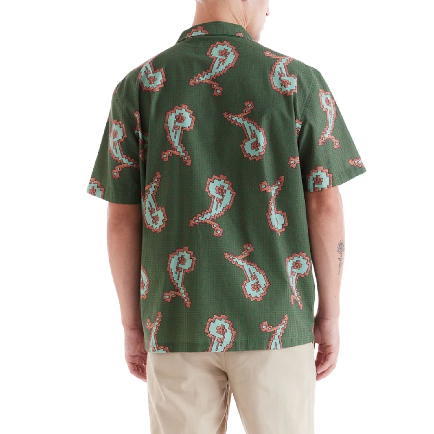 DEUS EX MACHINA 2-BIT SHIRT - GREEN