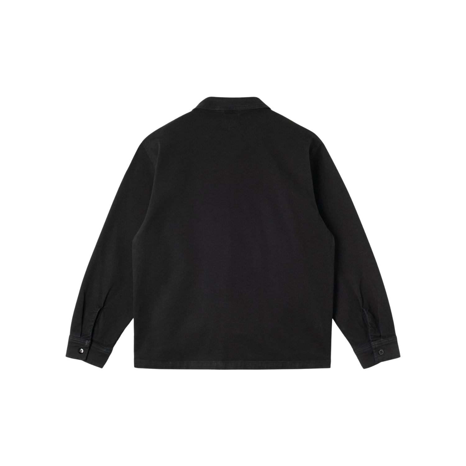 STAN RAY ZIP SHIRT - WASHED BLACK CANVAS