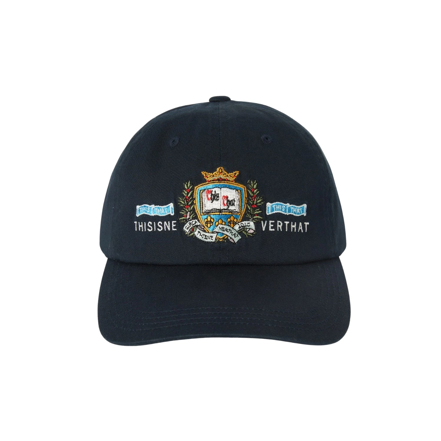 THISISNEVERTHAT CREST CAP - NAVY