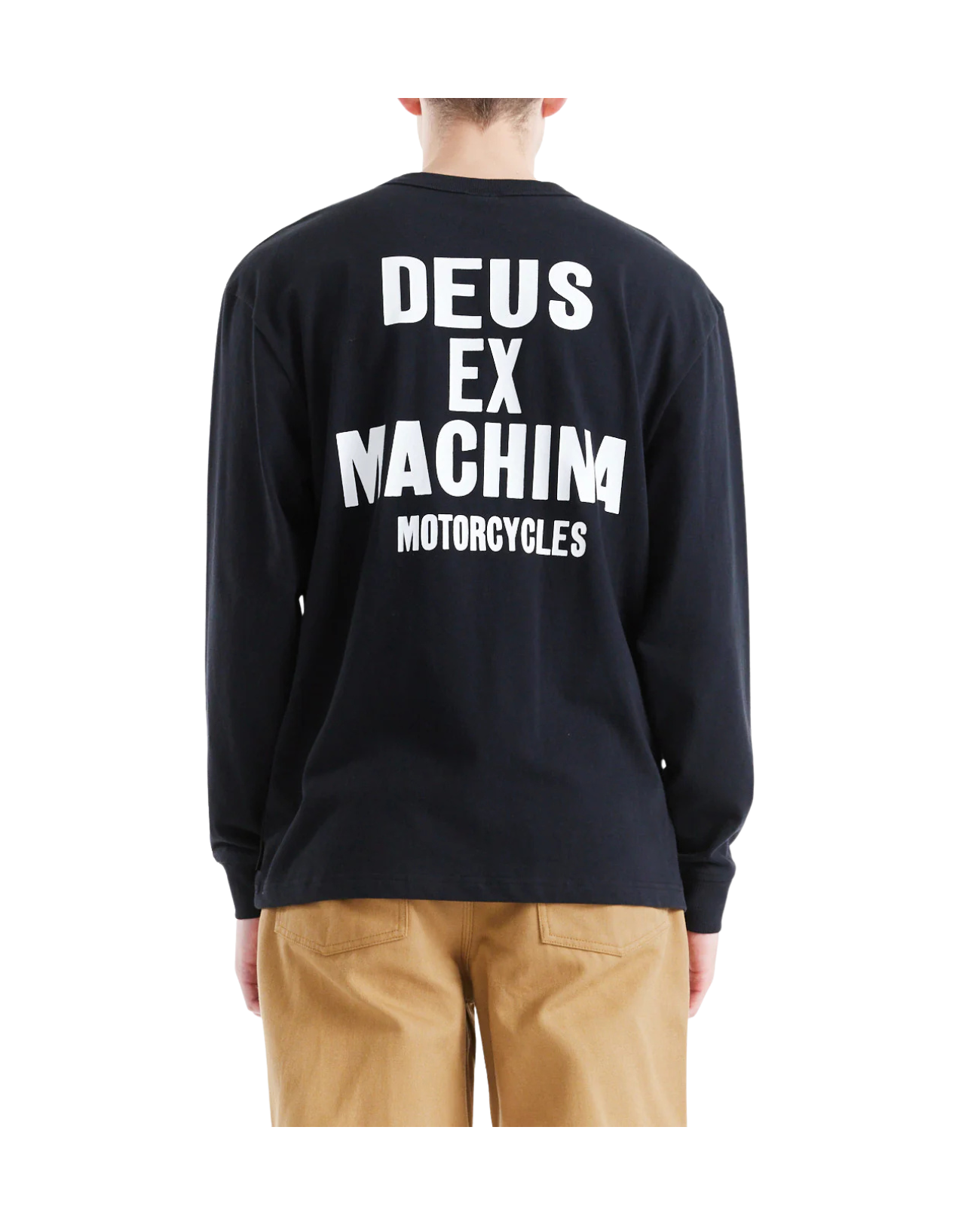DEUS EX MACHINA RIDE READY LS TEE - BLACK